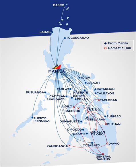 pal airlines destinations